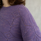 Elegant Women's Eyelet Lace Pullover for Effortless Everyday Style and Comfort