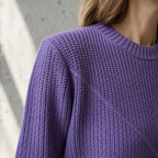 Elegant Women's Chevron Knit Pullover for Effortless Everyday Style and Comfort